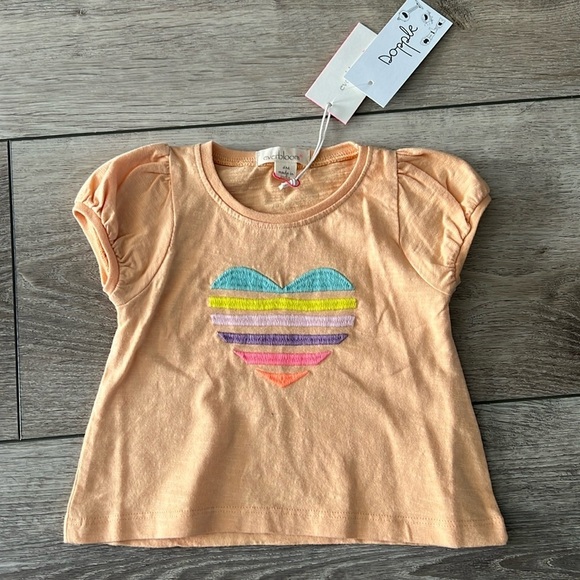 Everbloom Puff Heart Tee - Picture 1 of 3